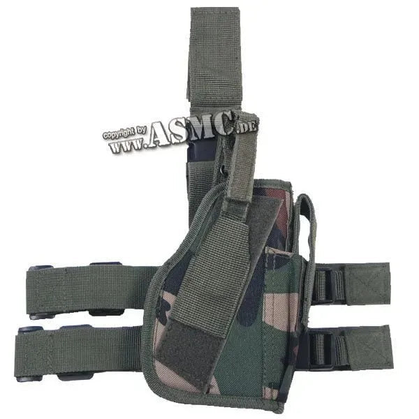 Holster tactique Basic woodland droit