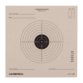 Schießscheiben für Luftgewehr 14 x 14 cm 250 St.