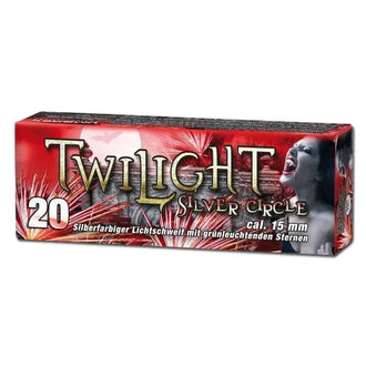 Feuerwerk Twilight Silver Circle 20er Schachtel