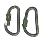 Karabiner Schraubverschluss 2er Set