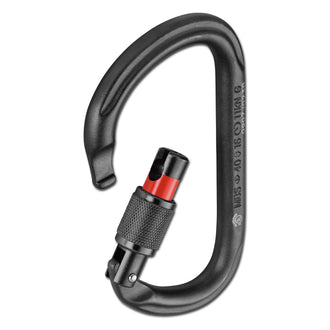 Mosquetón Petzl Vulcan Screw Lock negro