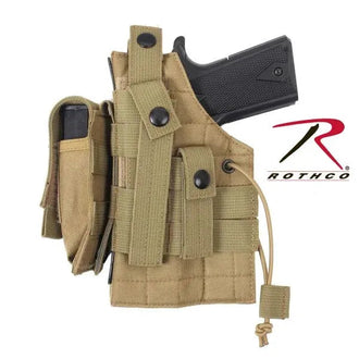 Holster  MOLLE beidhändig coyote