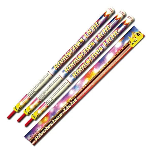 Leuchtfeuerwerk Römisches Licht 3er Set F2