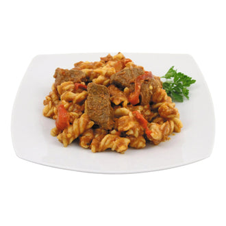 Beef goulash Hungarian with noodles 400 g full can