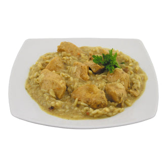Pollo al curry con arroz 400 g