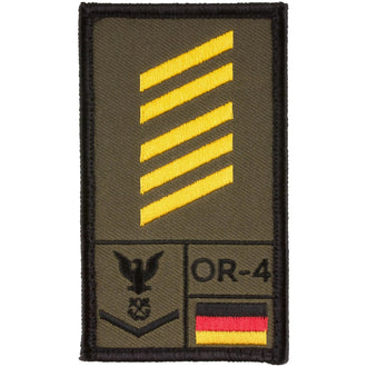 Rank Patch Oberstabsgefreiter Marine