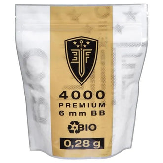 Premium Bio BBs 0.28 g Zipper-Bag weiß 4000 St.