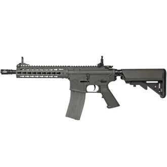 Airsoft Gewehr CM15 KR CQB 8.5 Inch 0.5 J AEG grau