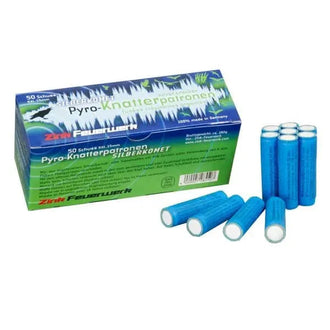 Patronen Knatterpatronen con Silberkomet 15 mm 50 pezzi
