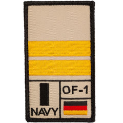 Rank Patch Oberleutnant zur See - Sable