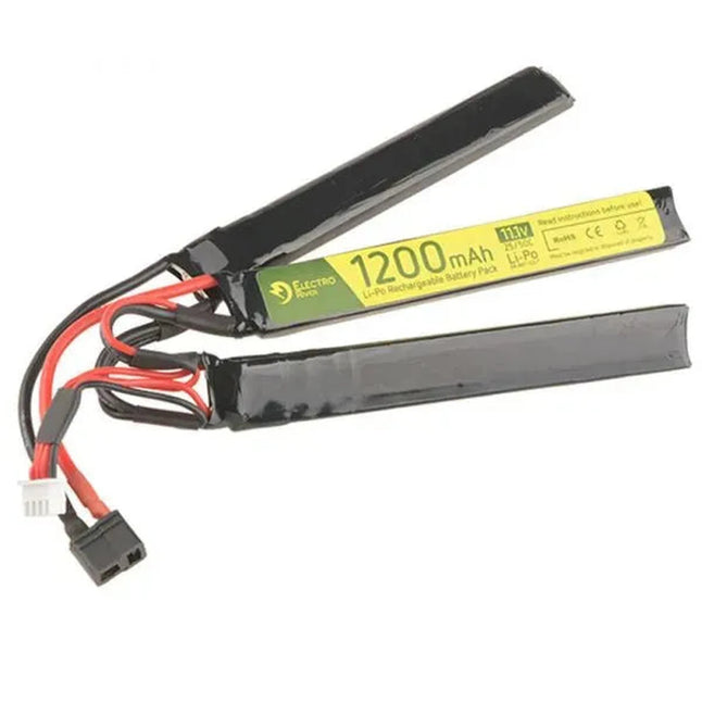 Li-Po battery 11.1 V 1200 mAh Triple Stick 25/50 Dean