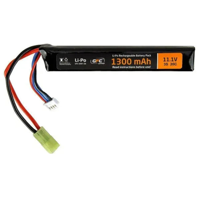 Li-Po Akku 11.1 V 1300 mAh Stick Type 20/40C