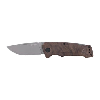 Walther pocket knife BWK 2 Blue Wood Knife silver brown
