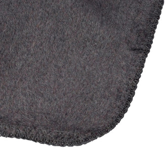 Bulgarische Unterkunftsdecke 205 x 150 cm dunkelgrau neuwertig