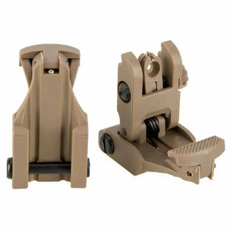 Kimme & Korn 71L F/R Folding Sight Set tan