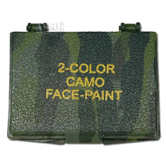 Valigetta per il trucco mimetica 2 colori con specchio