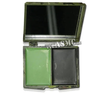 Valigetta per il trucco mimetica 2 colori con specchio