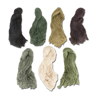 set di fili mimetici Ghillie 7 colori