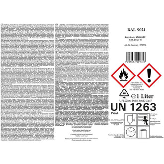 Bote de pintura Laca Army 1 L mate