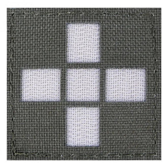 Patch Rotes  Kreuz BW groß