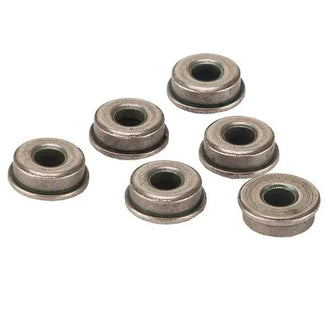 Airsoft Metall-Laufbuchsen 6er Set 7 mm silberfarben