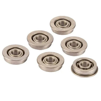 Airsoft Kugellager 6er Set 9 mm silber