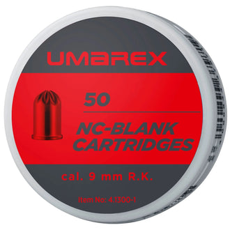 Platzpatronen cal. 9 mm R.K. 50 Stück