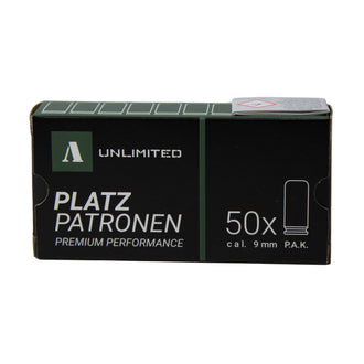 Platzpatronen Premium Performance cal. 9mm P.A.K 50 Stück