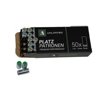 Platzpatronen Premium Performance cal. 9mm P.A.K 50 Stück