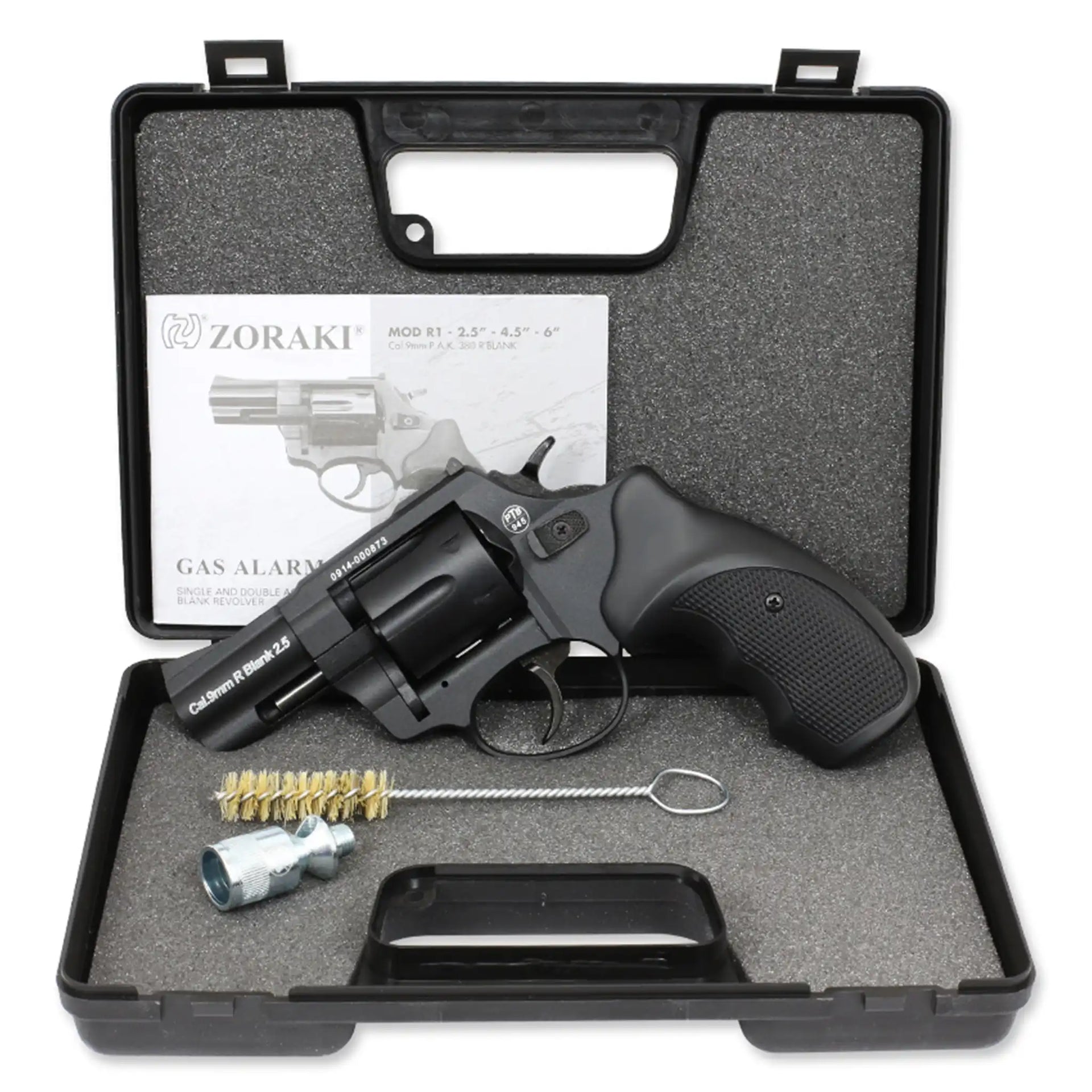 Revolver  R1 2.5 Zoll schwarz