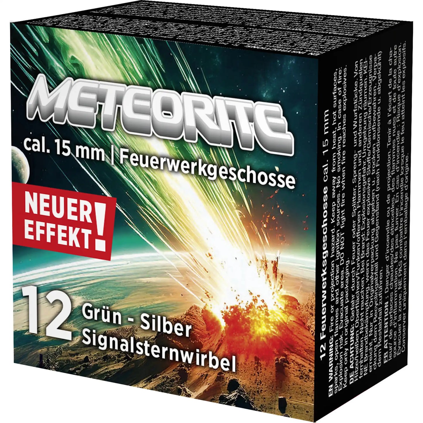 Feuerwerk Signalsternwirbel Meteorite