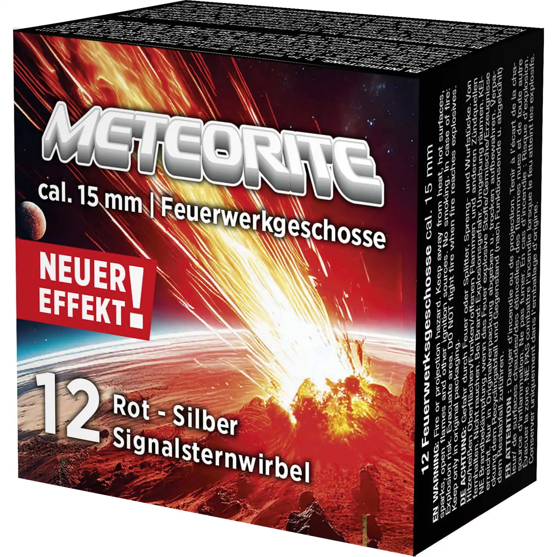 Feuerwerk Signalsternwirbel Meteorite