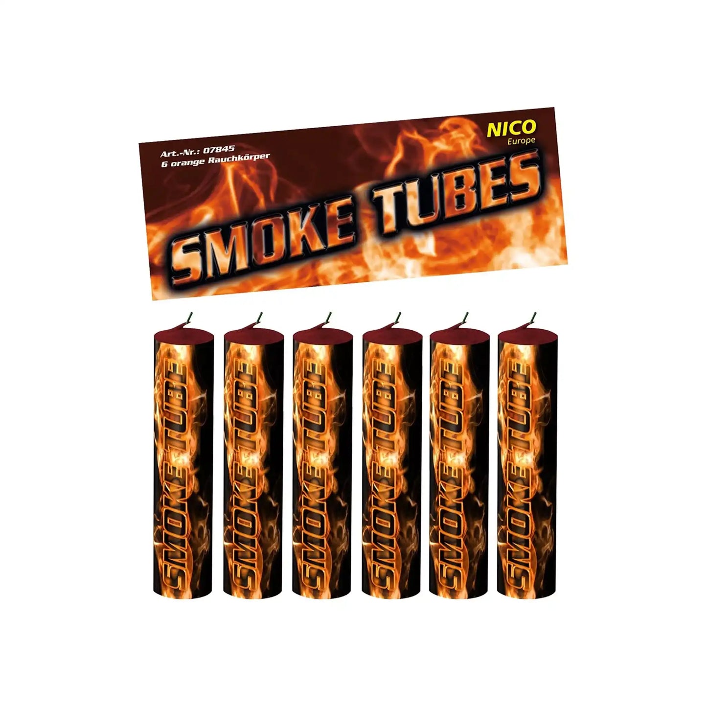 Rauchkörper Smoke Tubes 6er Beutel