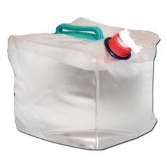 Collapsible plastic jerrycan