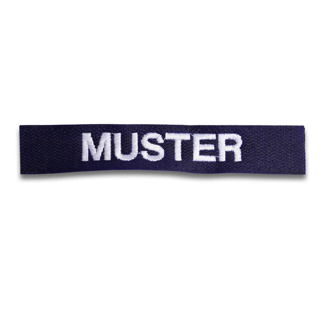 Namensbänder 5er Set Navy