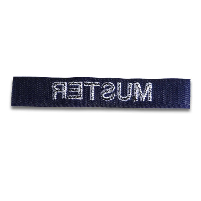 Namensbänder 5er Set Navy