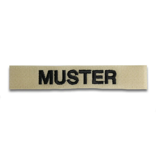 Namensbänder 5er Set Khaki