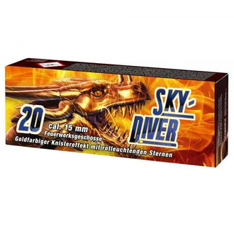 Feuerwerk Sky Diver 20er Schachtel