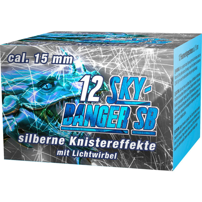 Feuerwerk Sky Banger SB cal. 15 mm 12 Stück