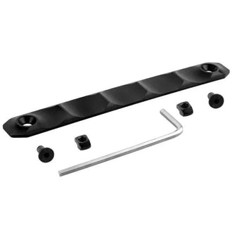 Type D CNC Aluminium Rail Cover Long Keymod