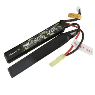 Akku  25C 1200mAh 3S1P 11.1V Saddle Mini Tamiya Stecker