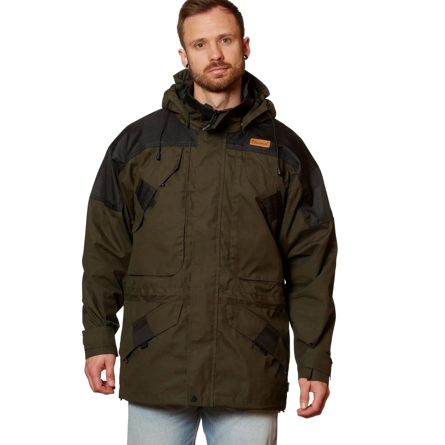 pinewood-jacke-lappland-extreme-mossgreen-schwarz-ansicht-5