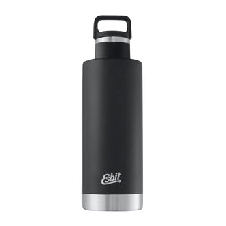 Isolierflasche Sculptor Standard Mouth 1 L schwarz