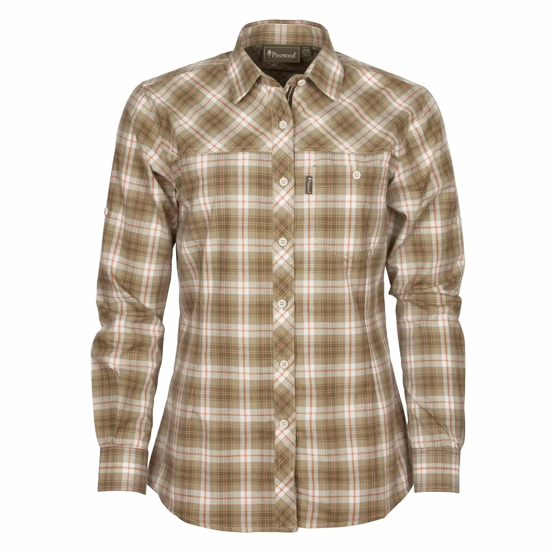 pinewood-hemd-cumbria-gruen-terracotta-frauen-ansicht-1
