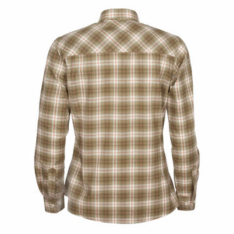 Hemd Cumbria grün terracotta Frauen