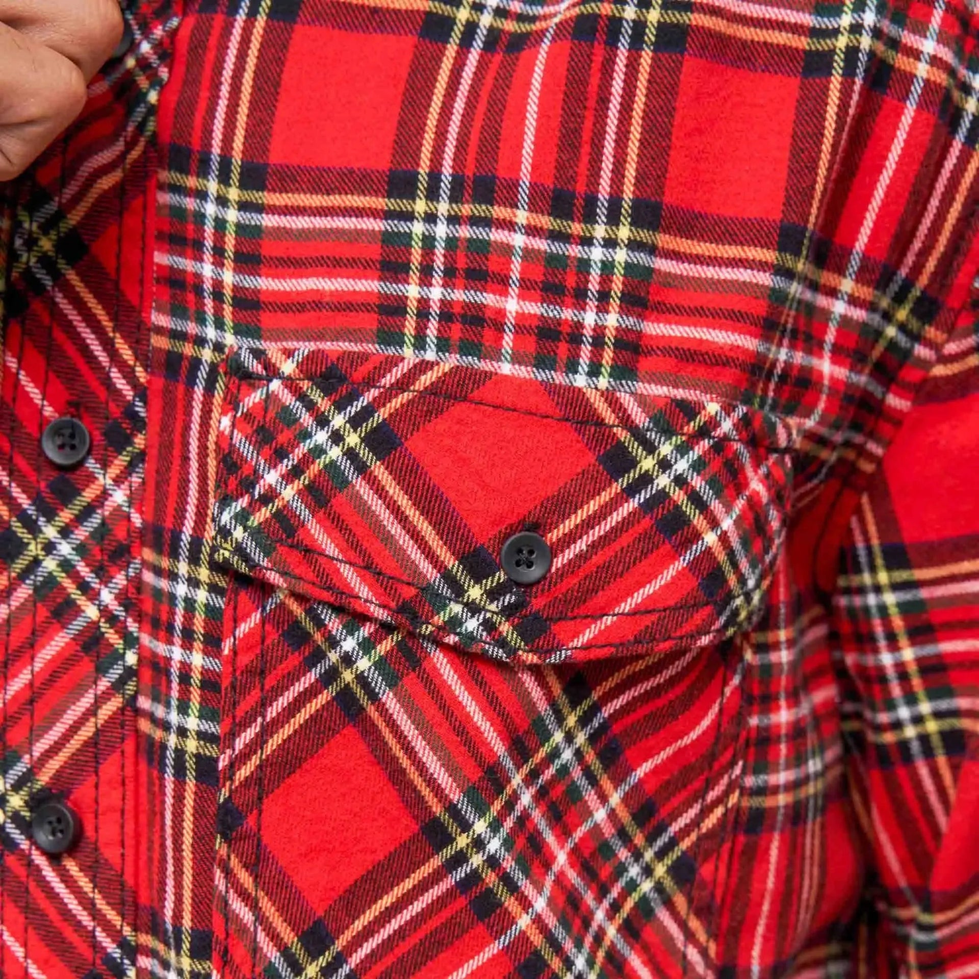 brandit-hemd-check-shirt-schwarz-grau-ansicht-12