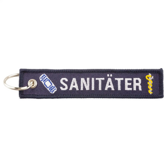 Schlüsselanhänger Textil Sanitäter
