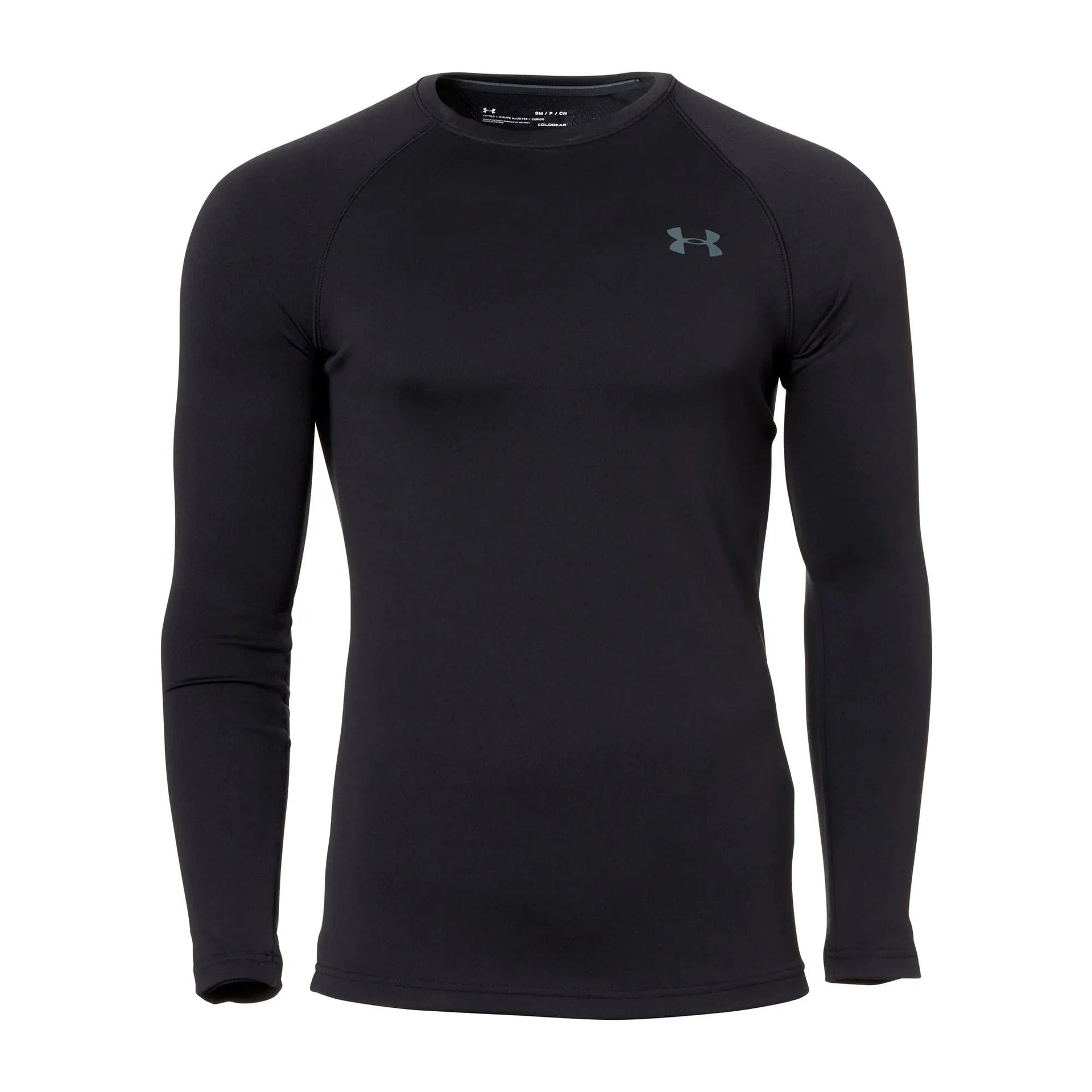 under-armour-pullover-packaged-base-3-0-crew-schwarz-ansicht-1
