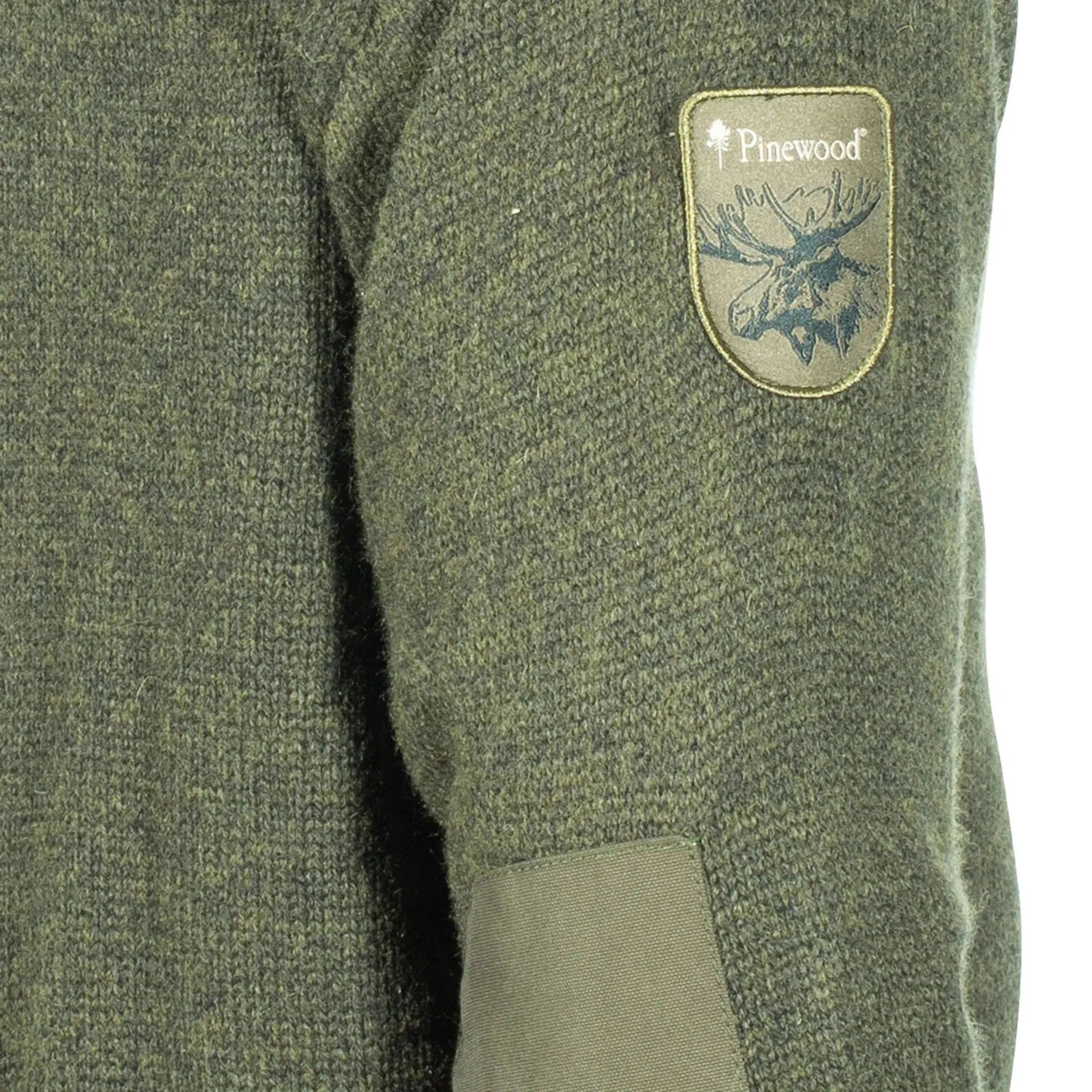 pinewood-sweater-hurricane-dark-green-melange-ansicht-4
