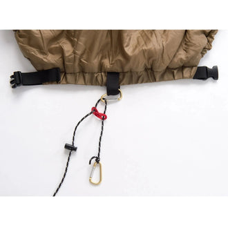 Poncho 2-in-1 Underquilt braun